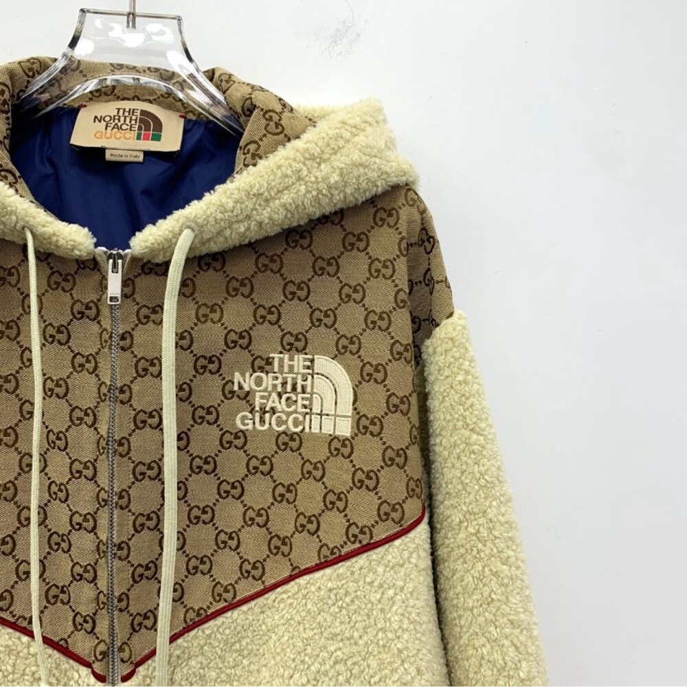 Gucci x The North Face Monogram Beige Jacket